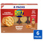 Ritz Peanut Butter Sandwich Crackers, 48 Snack Packs (6 Boxes, 6 Crackers Per Pack)