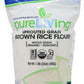 Pure Living Organic Sprouted Brown Rice Flour - 24 oz (1.5 lb) Pack