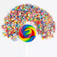 Big Size! 24 Pack Twisty Lollipop, Swirl Lollipop, Rainbow Twist and Swirl Lollipops Individually Wrapped Bulk, Kid s Lollipops