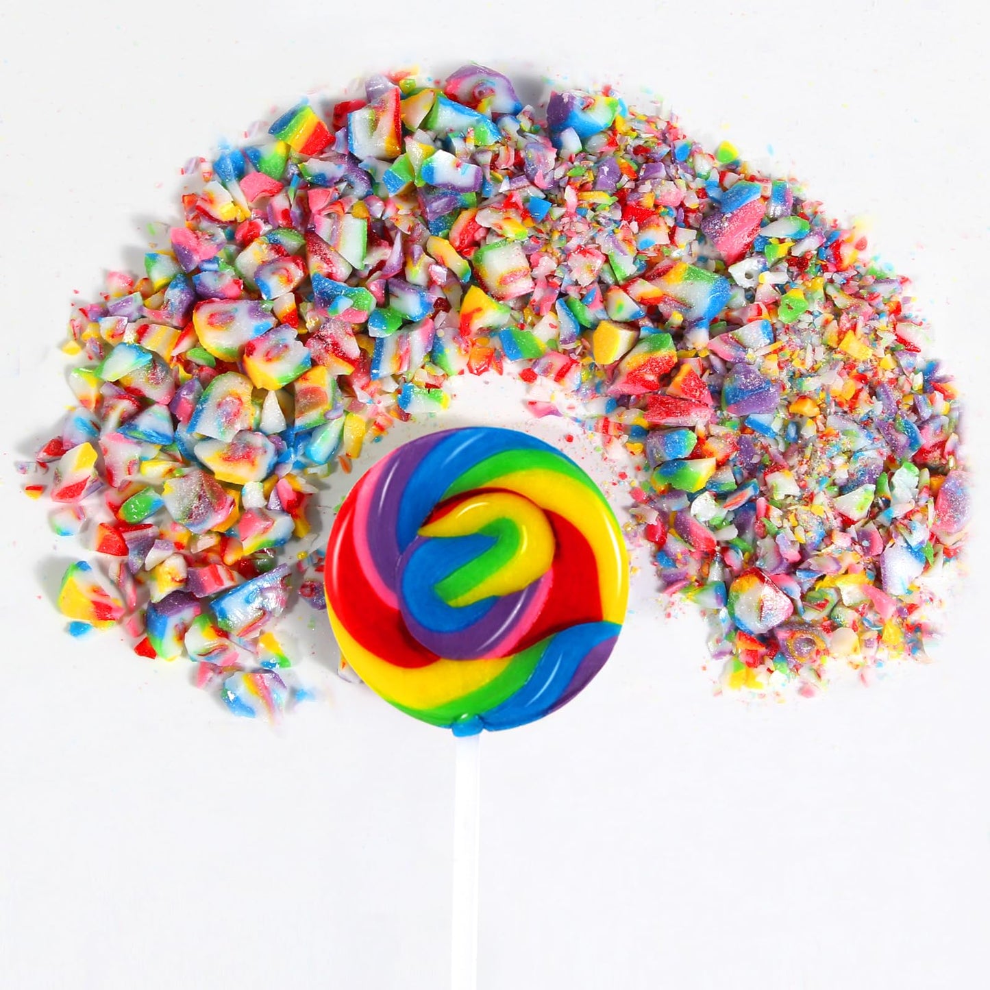 Big Size! 24 Pack Twisty Lollipop, Swirl Lollipop, Rainbow Twist and Swirl Lollipops Individually Wrapped Bulk, Kid s Lollipops