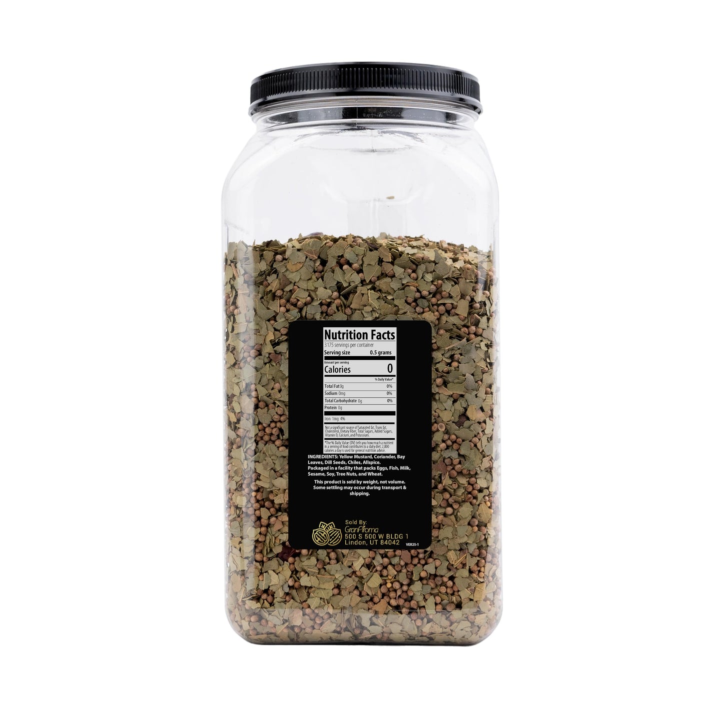 Granaroma Pickling Spice, Savory Spice Blend, Corned Beef & Vegetables (56 Ounce)