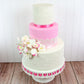 Global Sugar Art Azalea 1.75 Inch Sugar Cake Flowers White With Wire And Stamen, 10 Count By Chef Alan Tetreault