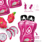 Bolero- Sugar Free Drink Mix Packets Dragon Fruit Flavors | Powdered Flavored Water Packets | 36 Small Sachet On The Go Packets