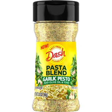 Dash Salt-Free Pasta Seasoning Blends, Garlic Pesto, 2 Ounce (Pack of 8)
