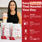 310 Nutrition All-In-One Meal Replacement Shake Powder - Plant-Based Protein Protein Powder with High-Fiber, Probiotics, Digesti