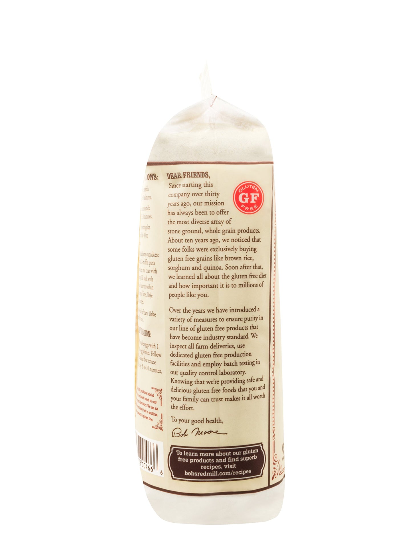 Bob's Red Mill Gluten Free Vanilla Yellow Cake Mix, 19-ounce (Pack of 4) (Package May Vary)