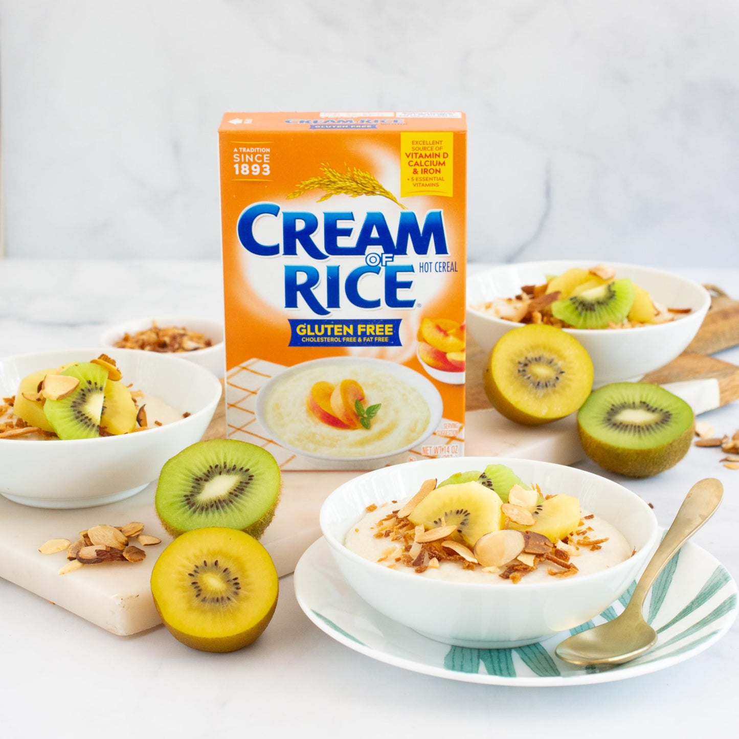 Cream Of Rice Crema De Arroz Libre De Gluten Cereal Caliente, 14 Ounce