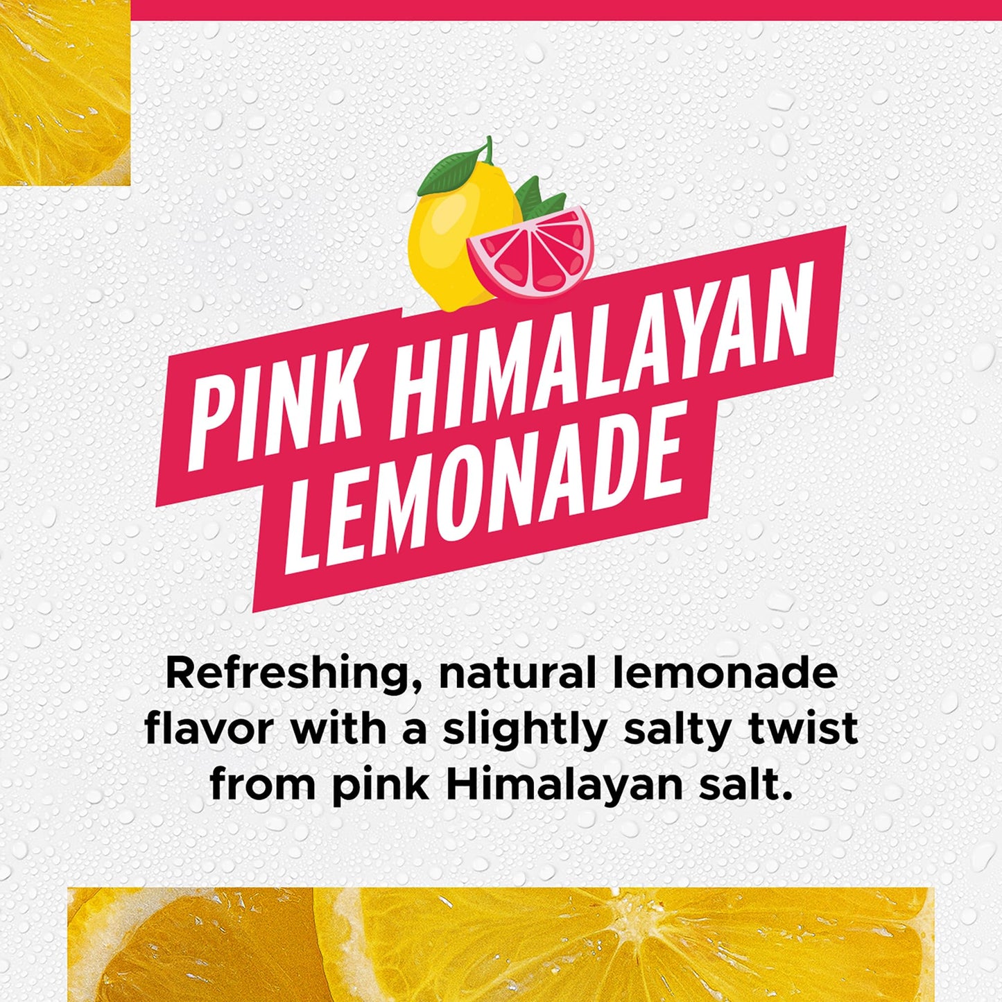 FITAID Hydrate Clean Electrolyte Mix  Zero Sugar  Balanced Electrolyte Ratios: 600mg Sodium  500mg Potassium  125mg Magnesium  Pink Lemonade  for Exercise & Active Hydration  14 Sticks