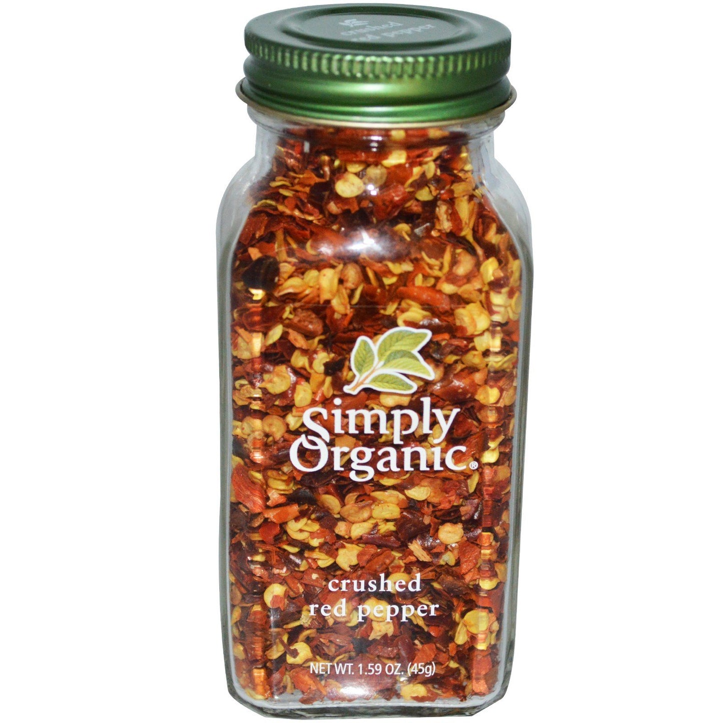 Simply Organic Crushed Red Pepper - 1.59 oz (45 g) - Pack of 2