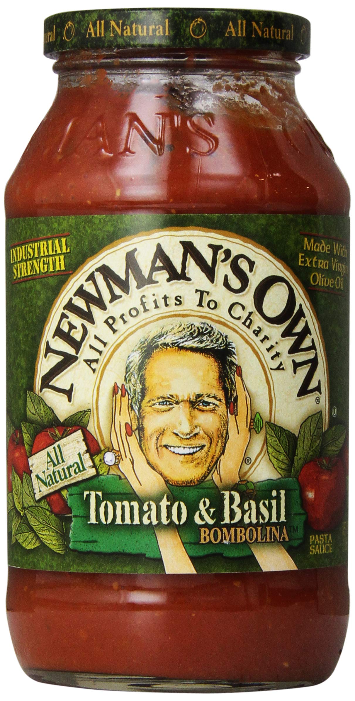 Newman's Own Tomato & Basil Pasta Sauce, 24 oz