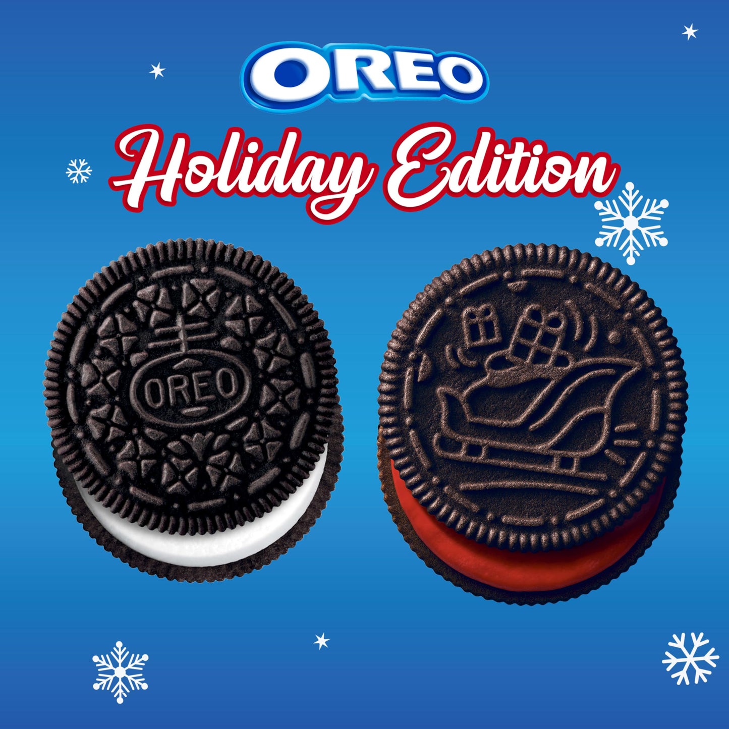 OREO Holiday Cookies Variety Pack, 20 Snack Packs