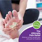Premium Dancers Pads For Ball Of Feet Pain - Sesamoiditis Pads - 1/4'' Thick Adhesive Skived Felt - 12 Pieces - Right Foot