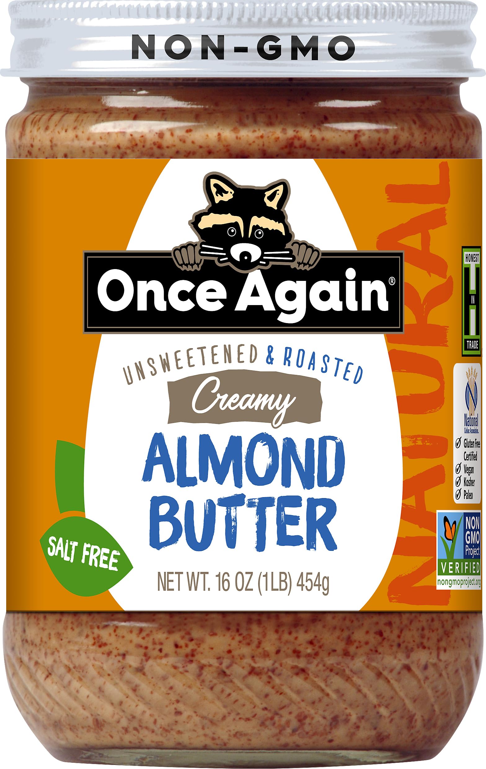 Once Again Almond Butter Smooth, 16 oz