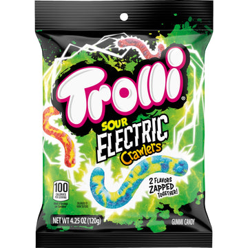 Trolli Electric Crawlers, 4.25 Ounce