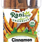 Rani Organic Cinnamon Sticks 1.4Oz (40G) Pet Jar - 7-9 Sticks - Strong Aroma, Perfect For Baking, Cooking & Beverages | 3+ Inches Length - Cassia Saigon Cinnamon From Vietnam | Kosher