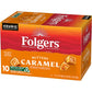 Folgers Buttery Caramel Artificially Flavored Coffee  Keurig K-Cup Pods  10 Count Box (Pack of 6)