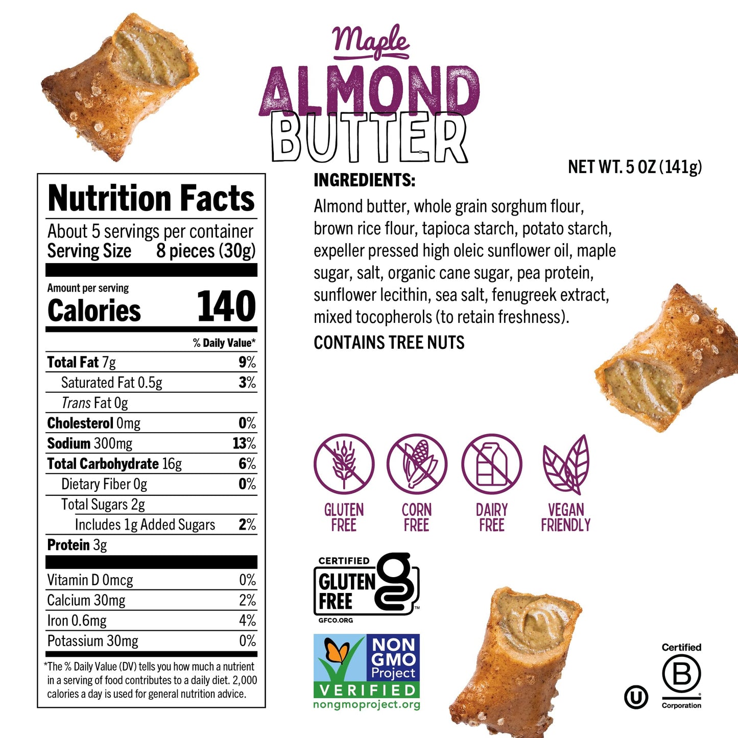 Quinn Pretzel Nuggets Variety Pack - Filled Pretzel Bites, Vegan, Gluten Free, 6 Ounce (Pack of 8)