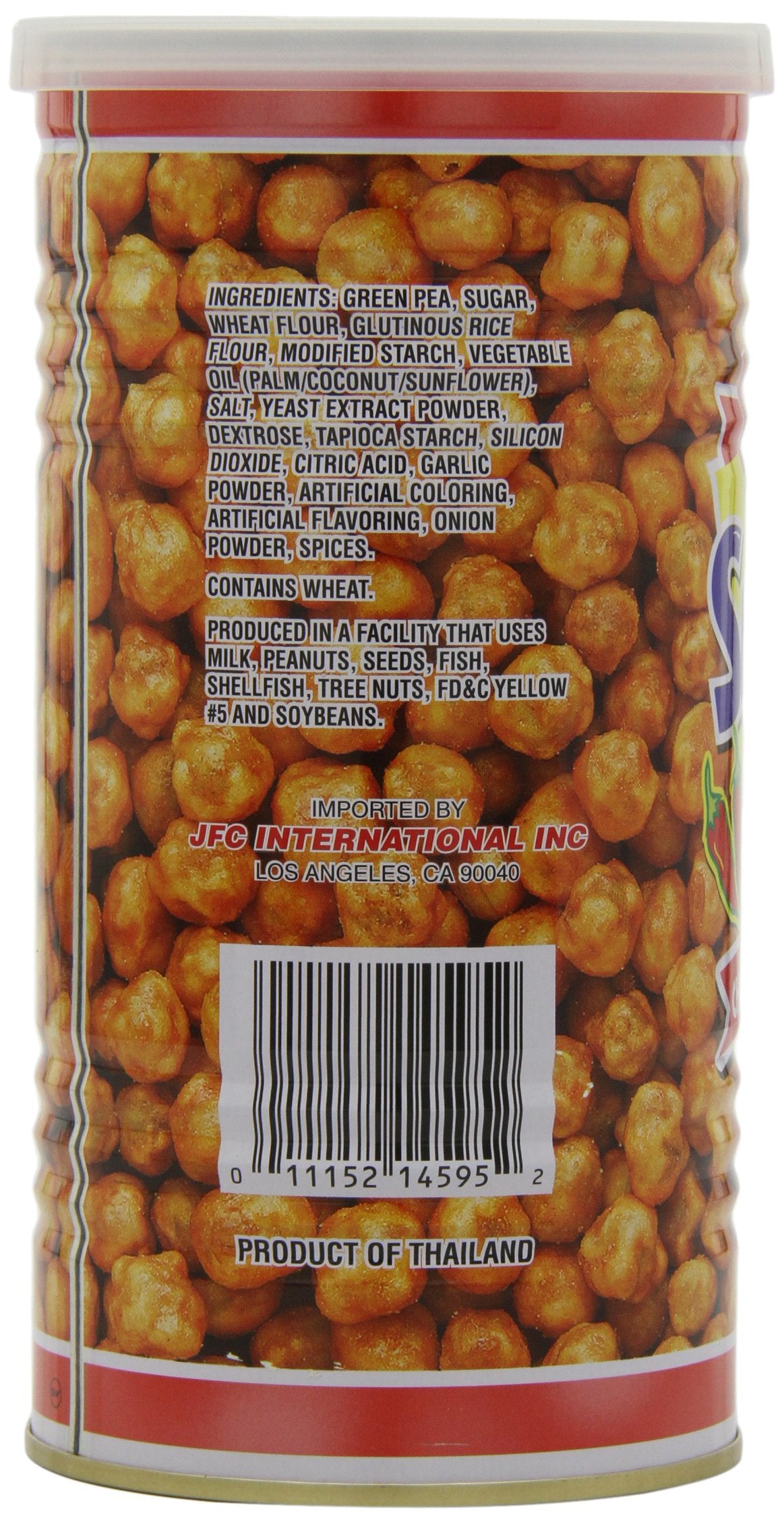 Hapi Spicy Sriracha Peas, Chili Garlic Coated Gren Peas, 9.9-Ounce (Pack Of 3)