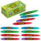 Juicy Drop Sour Gel Pen Candy Variety Pack Of 12 - Assorted Fruity Flavors Sour Candy - Ideal For Kids Parties, Birthdays & Celebrations - Individually Wrapped, Fun Sour Gel Candy