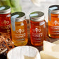 Bee Harmony Coast-To-Coast Honey Flight, Mini Honey Gift Set, 4 Jars, 3 Oz Each, Premium, Raw, Made In The Usa