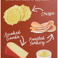 34 Degrees Crisps | Cracked Pepper Crisps | Thin, Light & Crunchy Crisps, Single Pack (4.5Oz)