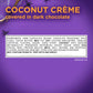 RUSSELL STOVER Halloween Dark Chocolate Coconut Crme Candy Pumpkin, 1.3 oz. (Pack of 18)