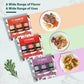 Soeos Spice Seasoning Set of 9 with Integrated Grinders, Individual Spice Grinder, Pure and Fresh Perfect for BBQ Seasoning Gift