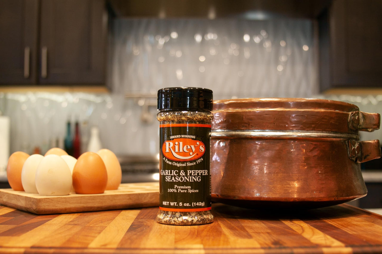 Rileys Garlic and Pepper Seasoning - 5 Ounce (Pack of 1)