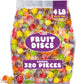 A Great Surprise Assorted Fruit Discs - 5 Pound Bag - Bulk Individually Wrapped Candy - Fruit Flavored Candies (Fruity Hard Cand