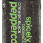 Spicely Organic Peppercorn Black Whole 1.70 Ounce Jar Certified Gluten Free