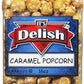 Gourmet Caramel Popcorn by Its Delish, 16 OZ Jumbo Container - Original Caramel Corn Air Popped Sweet and Crunchy Glazed Carmel