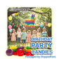 Shippedfast Fruit Disc Hard Candy, Assorted Classic Flavors, 3 lbs, Individually Wrapped, Approx. 260 Count, 10.5 x 9.5 x 2 inches