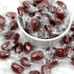 The Hampton Popcorn Company Root malt-inspired Barrels Hard Candy - 1lb Bulk Bag - Old Fashioned Individually Wrapped Candy