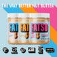 Fatso Classic Natural Peanut Butter - Vegan Nut Butter Spread W/Plant-Based Seeds & Superfats - Keto-Friendly, Gluten-Free & Sug