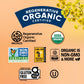 Lundberg Organic Brown Rice, Short Grain - Whole Grain Rice that Clings Together When Cooked, Subtle Nutty Flavor, Healthy Food,