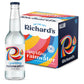 Richards Rainwater Sparkling Water (12 fl oz Glass Bottles, 12-Pack), Long Lasting Bubbles, Renewable Refreshing Carbonated Rai