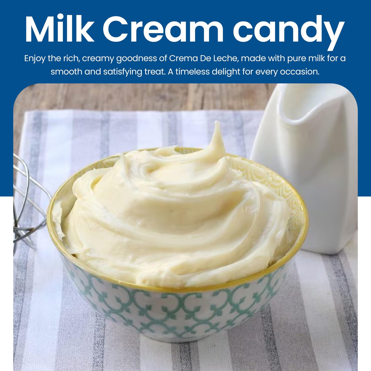Crema De Leche || 2.5Lb || Milk Cream Candy (Milk Crme), Keto Snack, Healthy Snacks, Non Fat Milk, La Bayamesa (Pack 24)