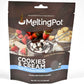 Melting Pot Chocolate Fondue; Mini Chocolate Wafers For Melting, Variety Pack (Dark Chocolate Cookies & Cream, White Chocolate,