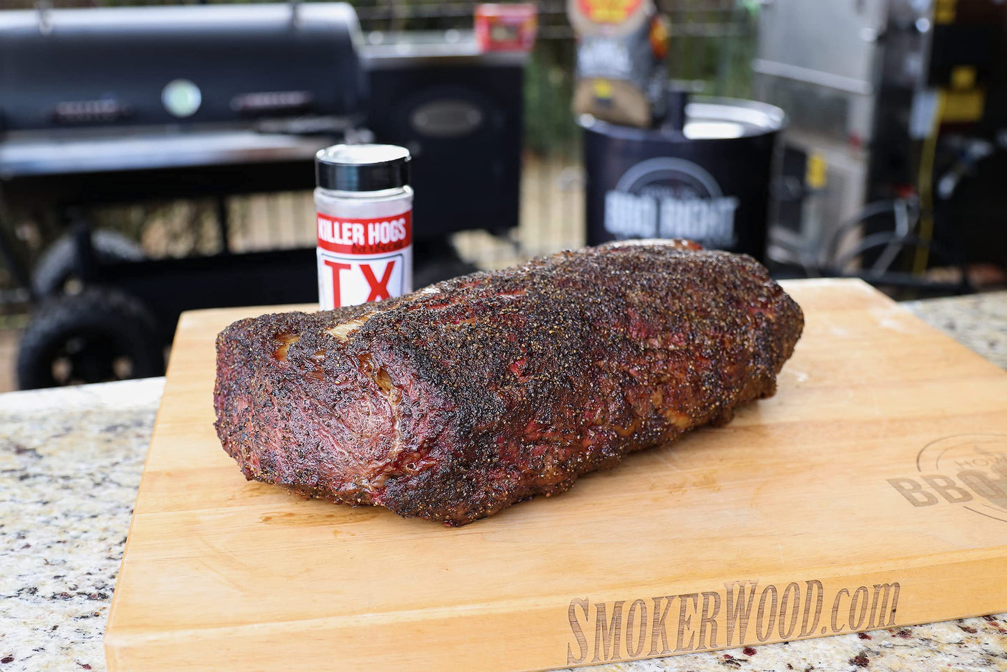 Killer Hogs Bbq Tx Brisket Rub | Championship Bbq And Grill Seasoning | Great On Brisket, Ribs, Steaks, Or Turkey | 11 Ounces