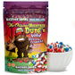 The Original Mountain Dudes Wildberry Crunch, Freeze Dried Candy, 4 Oz, Assorted Berry Punch, Melon, Strawberry, Cherry, Raspberry, Bag Pouch, Ideal Gift Snack