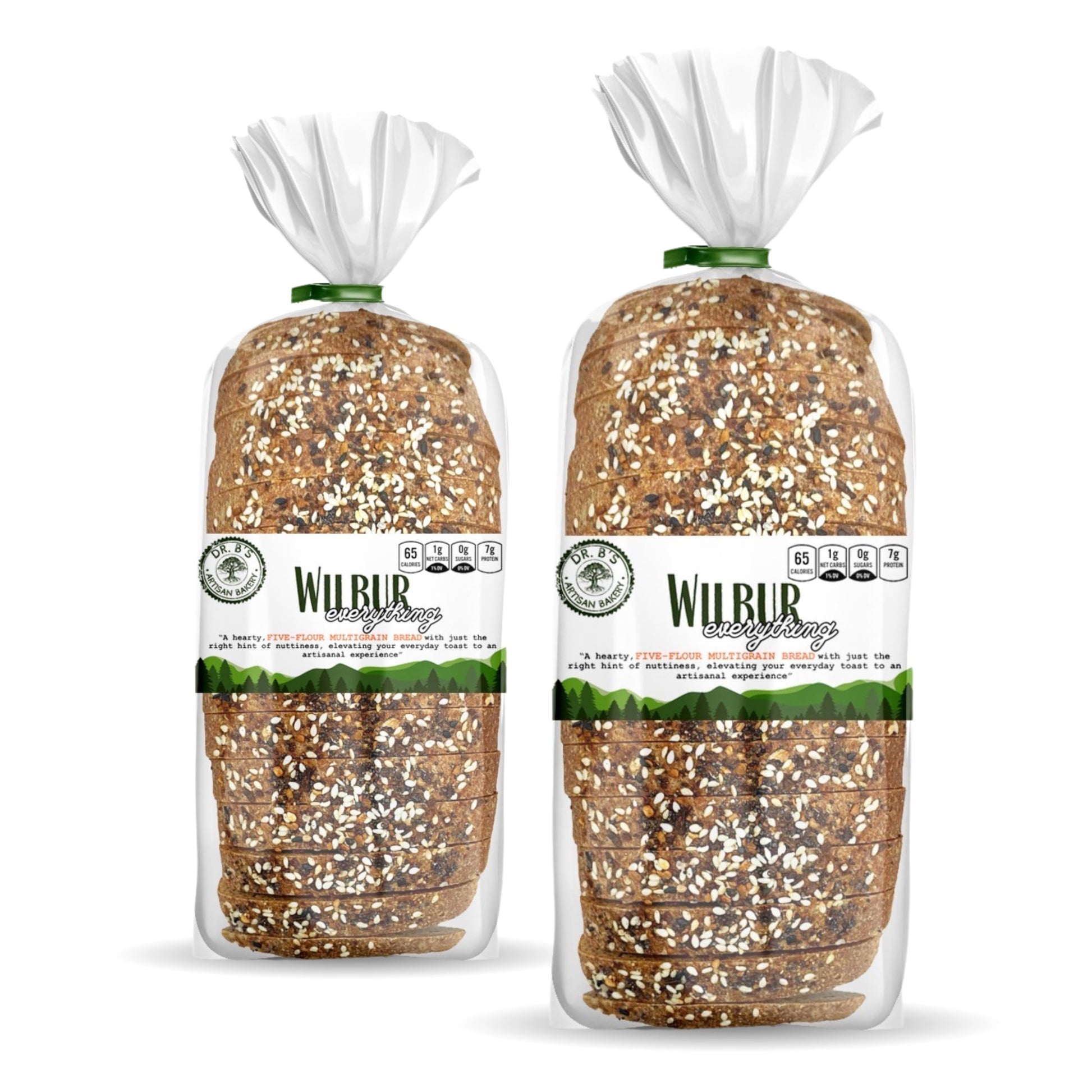 Low Carb Avenue - Artisan Keto Bread | 7g Protein & 1g Net Carbs | Low Calorie, Vegan, Sugar Free | Fresh, Sliced, Multigrain Br
