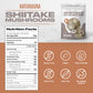 NATURAURA Dried Shiitake Mushrooms - 8 oz, Vegan, Gluten Free, Umami Rich, White/Brown