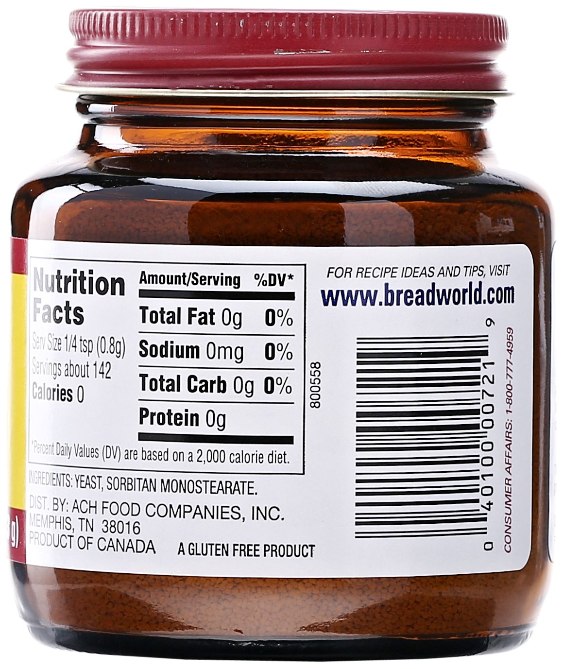 Fleischmann'S, Active Dry Yeast, 4 Oz