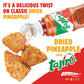Nutrissimo Dried Pineapple With Tajin, Gluten-Free Dried Fruit Snacks, 4Oz (Pack Of 1)
