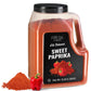 Fresh Finest Sweet Paprika Bulk 5 Lb - Premium Ground Seasoning, Freshly Packed At The Source, Perfect For Soups, Meat Rubs, Sau