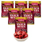 Bridgford Pepperoni Snack Bites 4 oz Pack of 6 - Ready-to-Eat Pepperoni Snacks for On-the-Go Snacking - Pork and Beef Pepperoni 