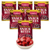 Bridgford Pepperoni Snack Bites 4 oz Pack of 6 - Ready-to-Eat Pepperoni Snacks for On-the-Go Snacking - Pork and Beef Pepperoni 