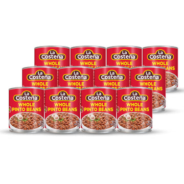 La Costea Whole Pinto Beans 29 Oz (12-Pack)
