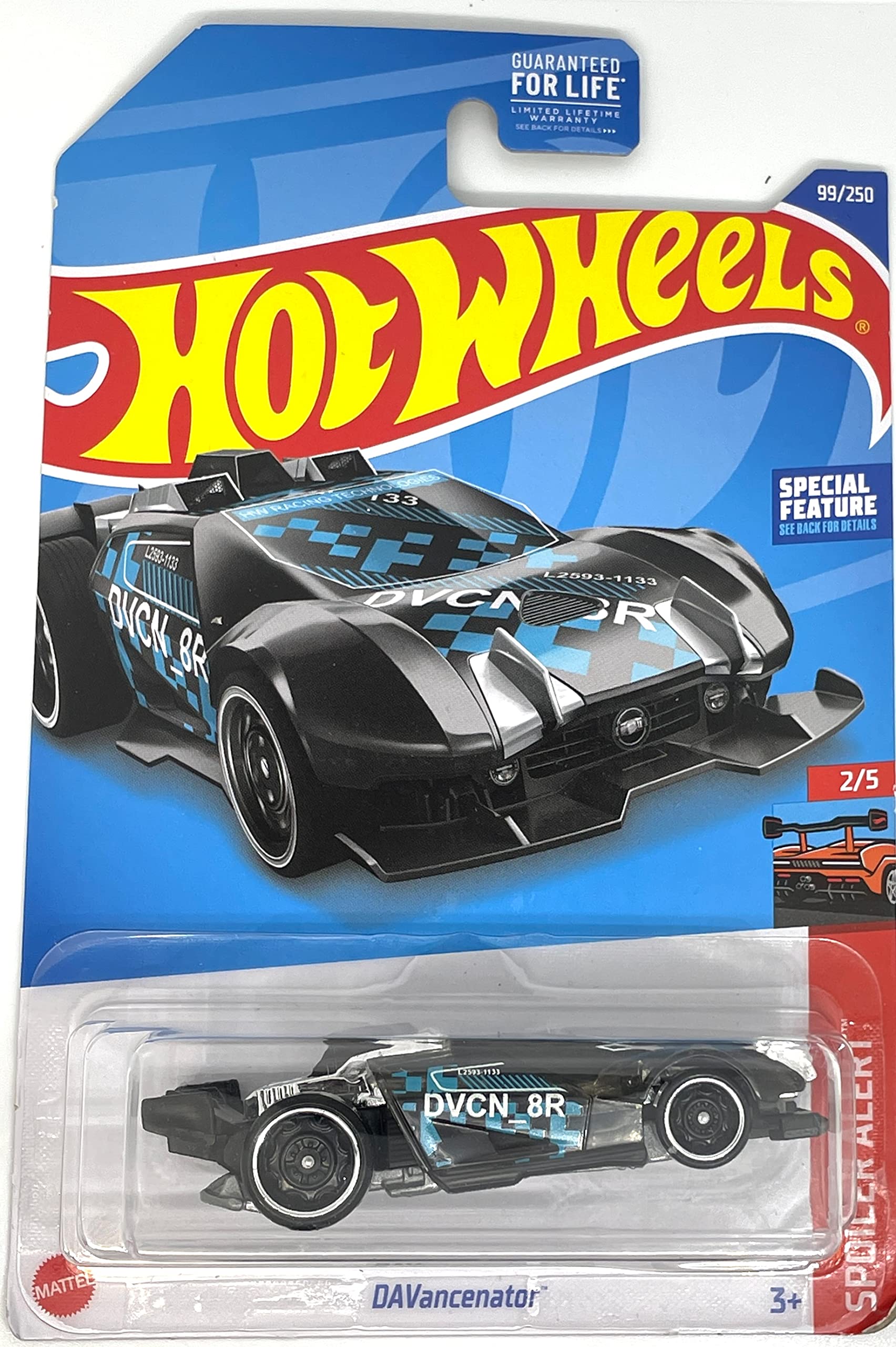 Hot Wheels 2022 - DAVancenator - Spoiler Alert 2/5 [Black] 99/250