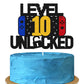 Level 10Th Unlocked Sign Cake Topper Happy 10Th Birthday Level Up Tenth Cake Decorations For Video Game Controller Themed Kids B